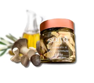 Funghi Cardoncelli all'olio extravergine di oliva