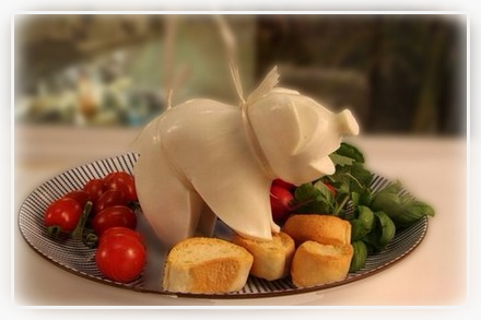 Scamorza Pugliese a forma di animaletti