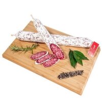 Salame bastone tagliere