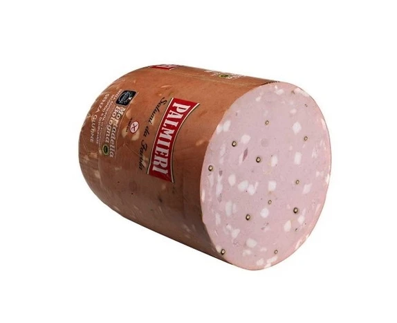 Mortadella PALMIERI - favolosa, bollo azzurro